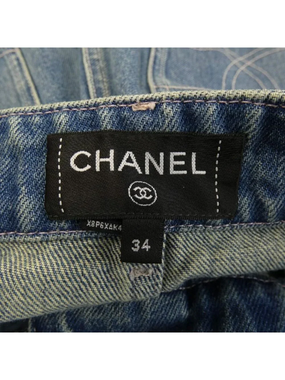 Chanel Jeans Blue